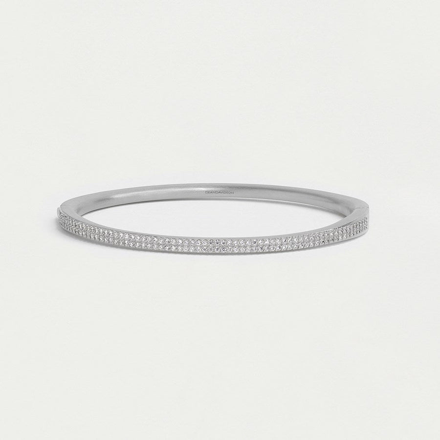 Signature Pave Hinge Bangle