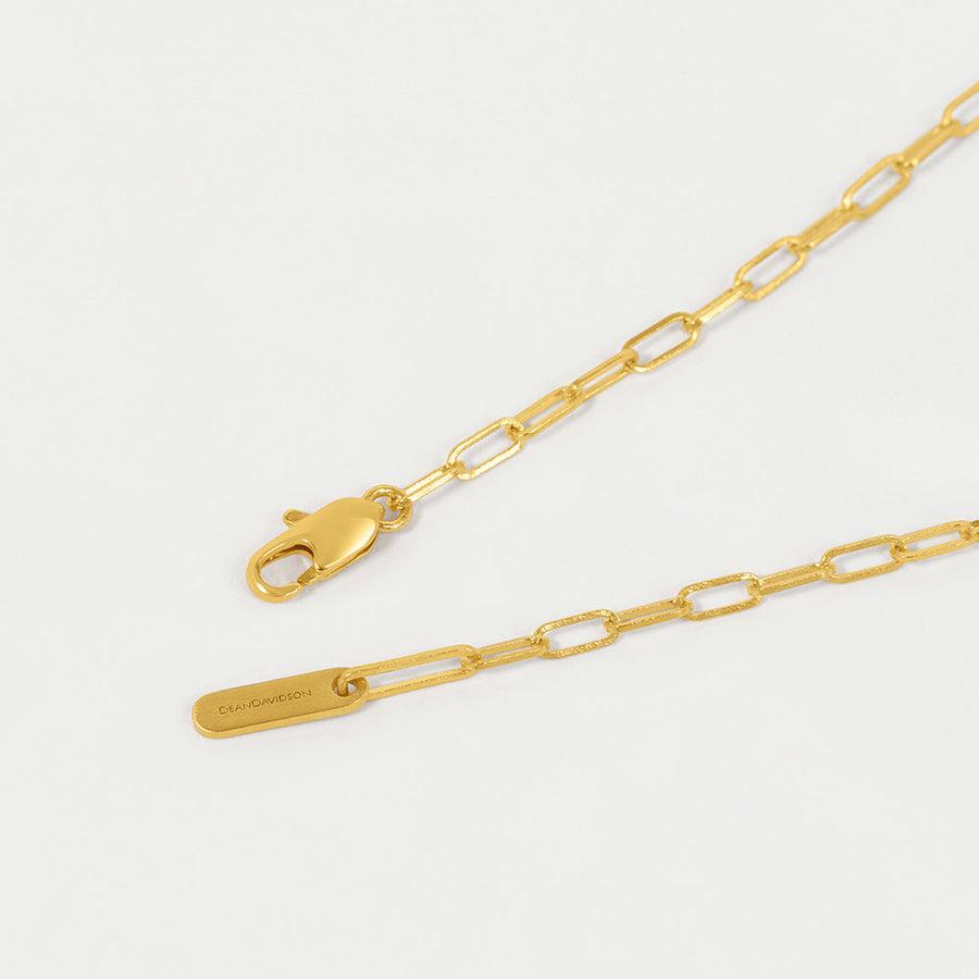 Large Initial Pendant Necklace