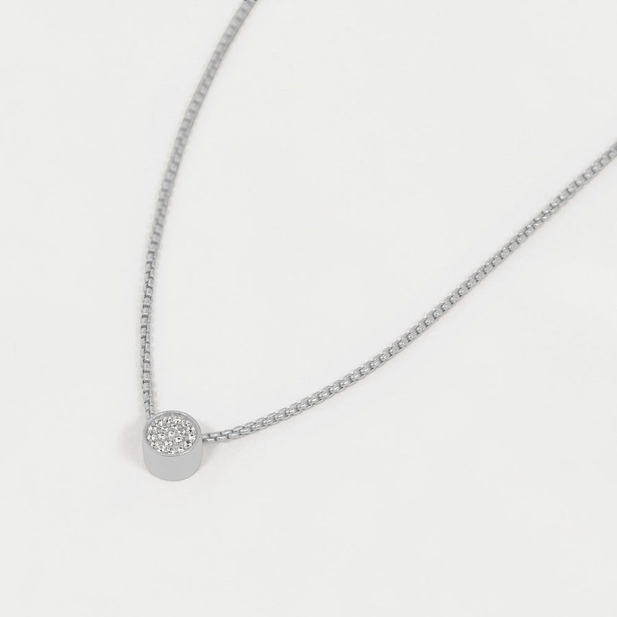 Signature Pavé Knockout Pendant