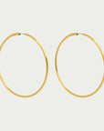 Oversized Thin Hoops