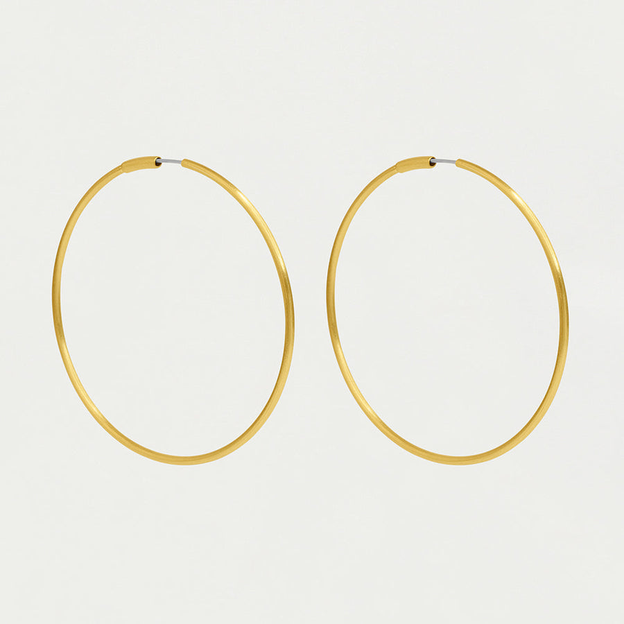 Oversized Thin Hoops