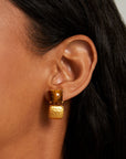 Nomad Square Droplet Earrings