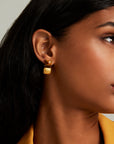 Nomad Square Droplet Earrings