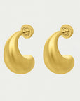 Signature Teardrop Huggie Earrings