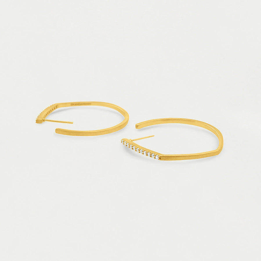 Midi Spire Hoops