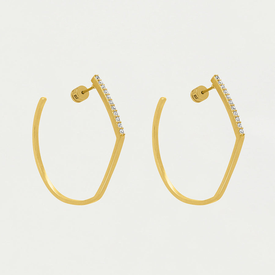 Midi Spire Hoops