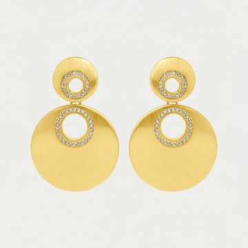 Petit Pave Statement Earrings