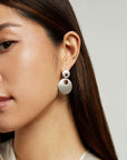 Petit Pave Statement Earrings