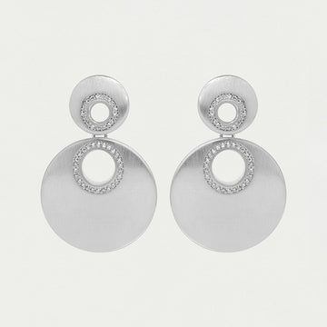Petit Pavé Statement Earrings