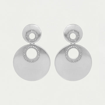 Petit Pavé Statement Earrings