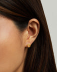 Petit Pave Studs