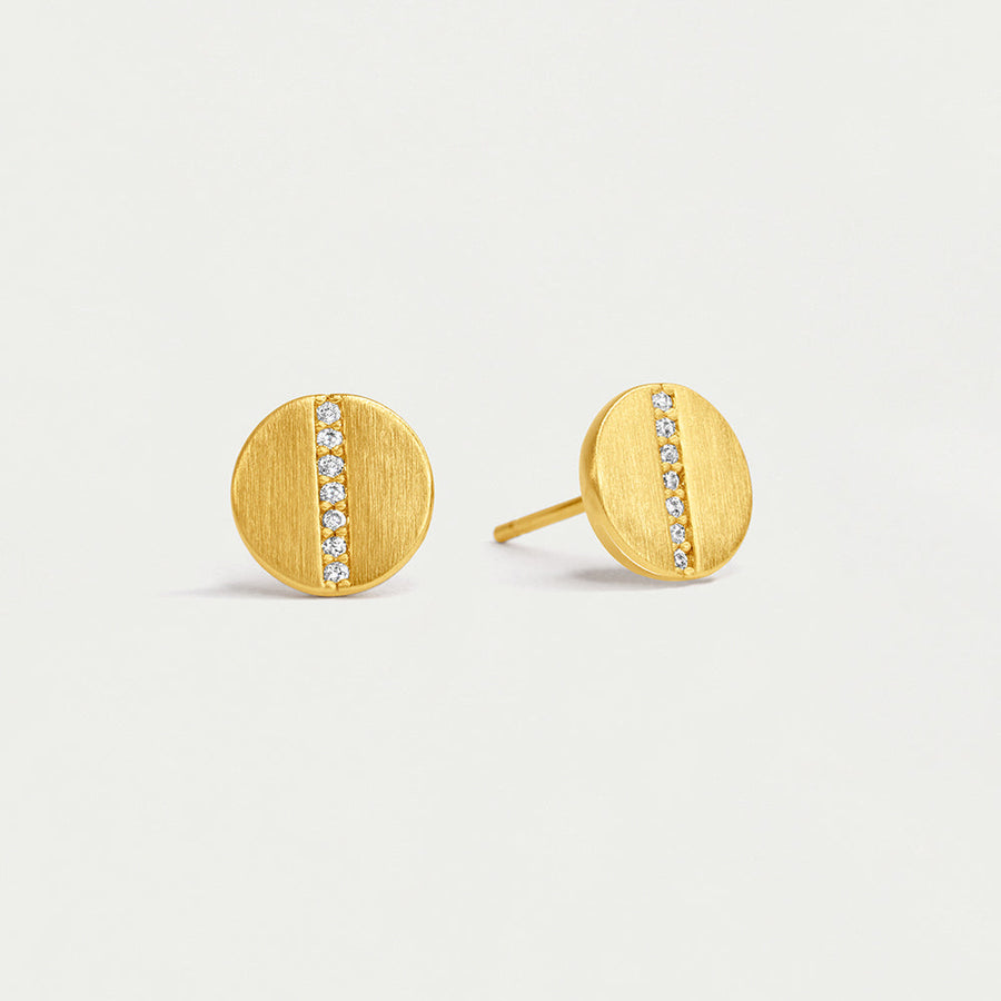 Petit Pave Studs