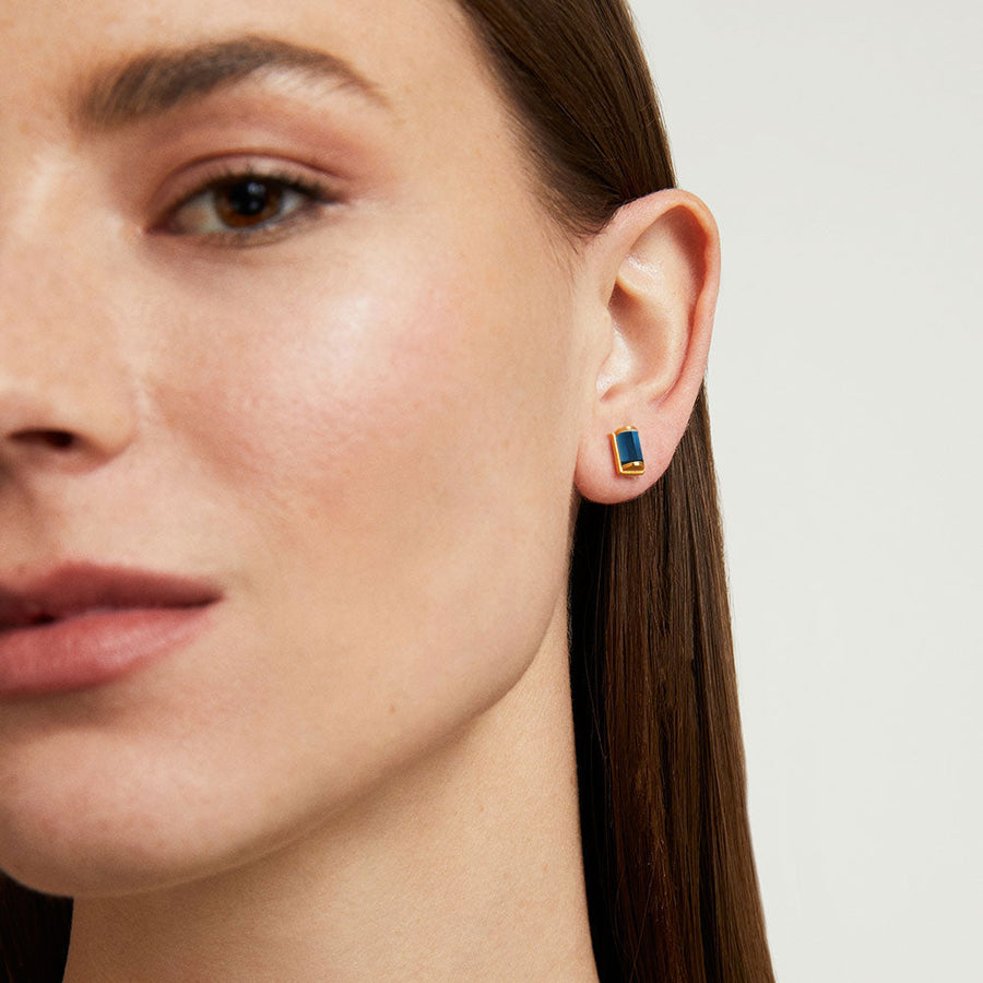 Signature Revival Gemstone Studs