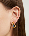 Signature Revival Gemstone Droplet Earrings