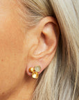 Sol Gemstone Studs