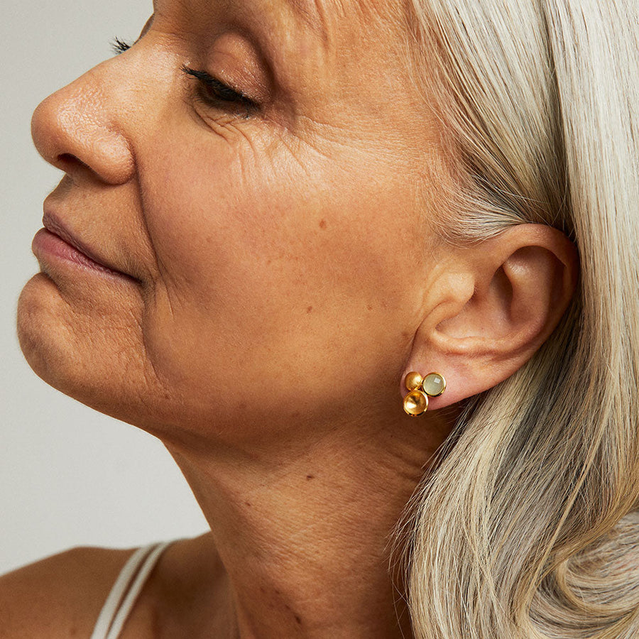 Sol Gemstone Studs