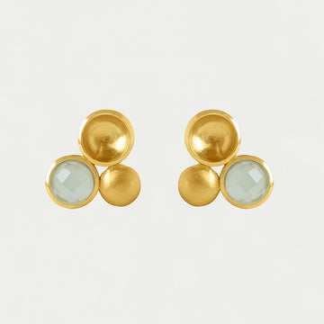 Sol Gemstone Studs