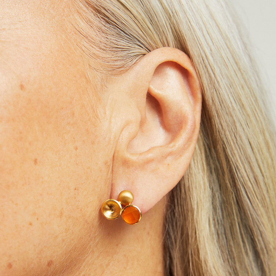 Sol Gemstone Studs