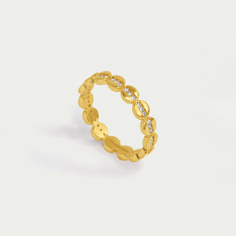 Petit Pavé Stacking Ring