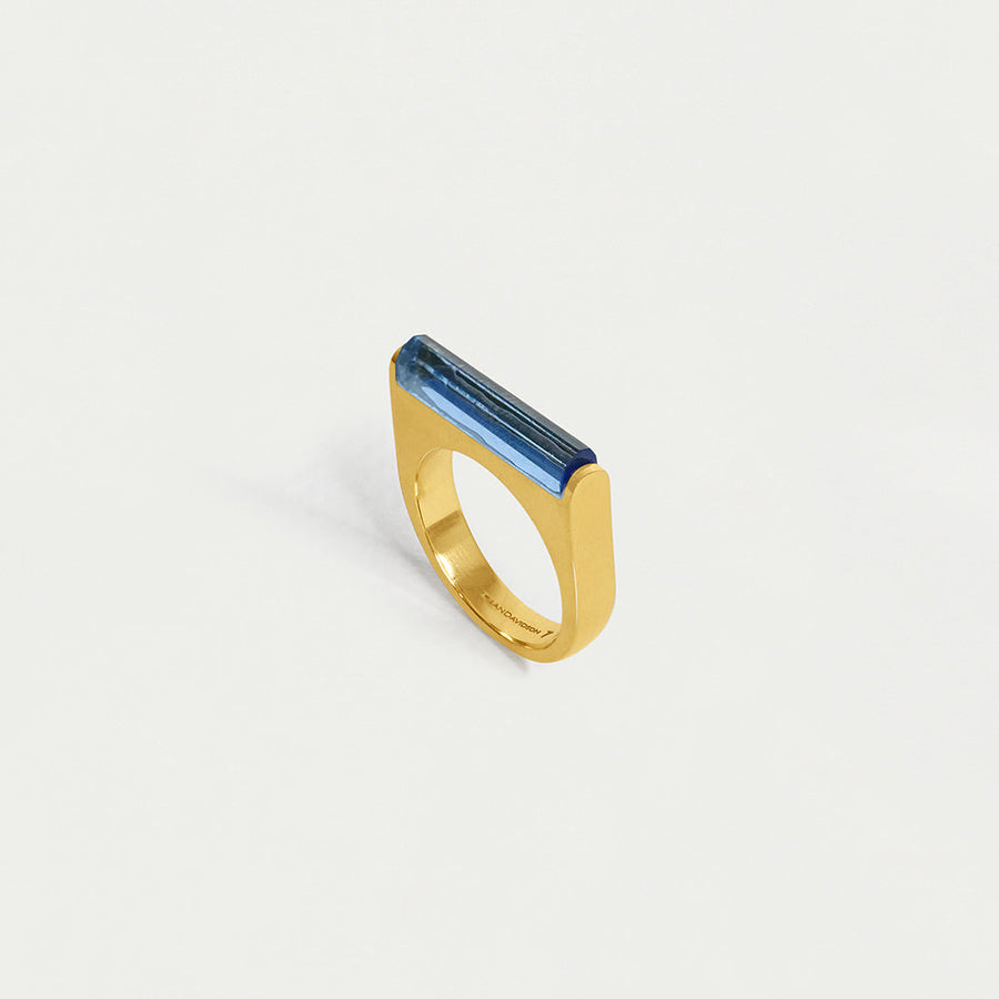 Signature Revival Gemstone Bar Ring