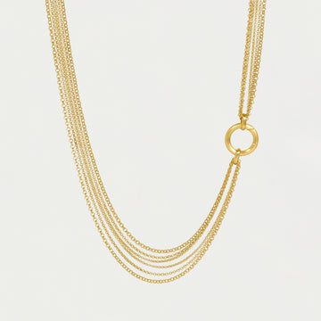 Crescent Chain Necklace