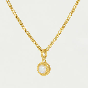 Signet Double-Sided Necklace