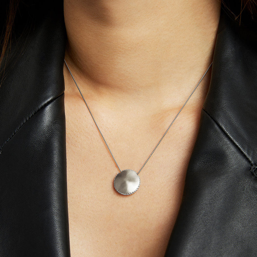 Petit Pave Pendant