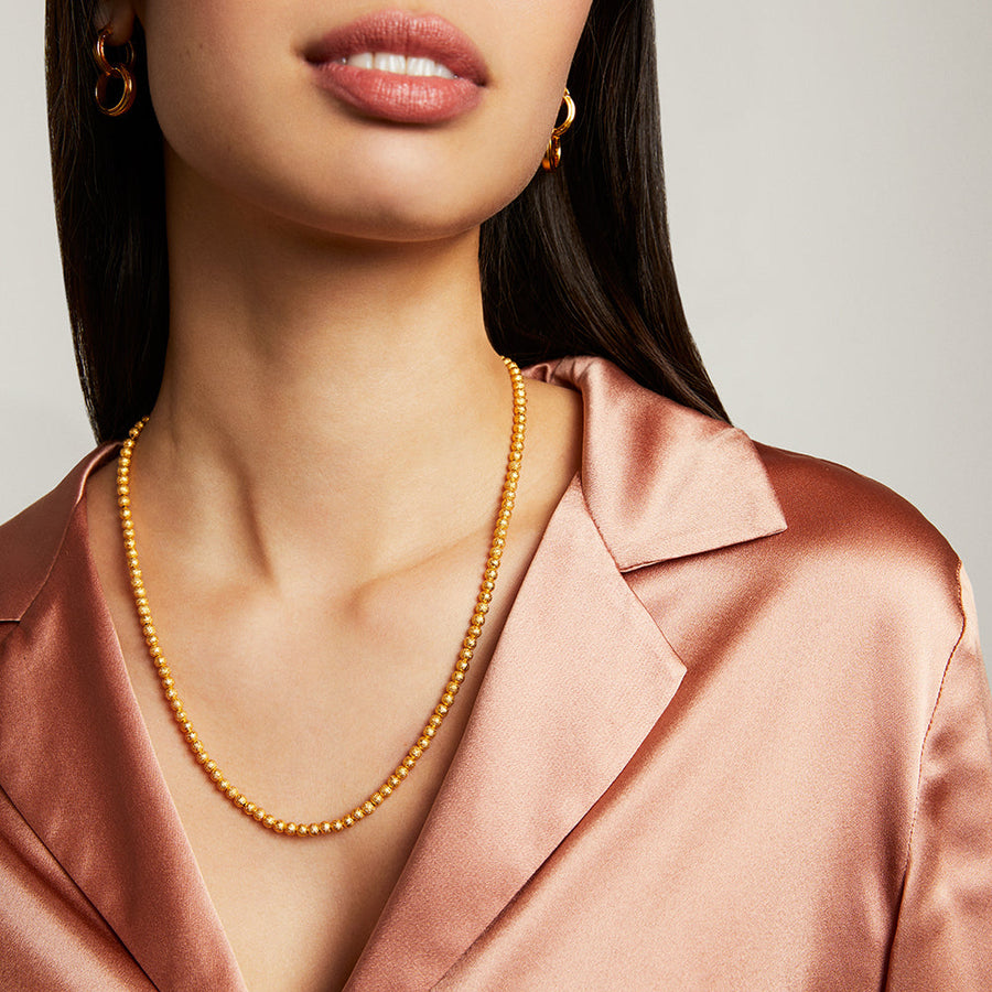 Signature Small Beaded Necklace