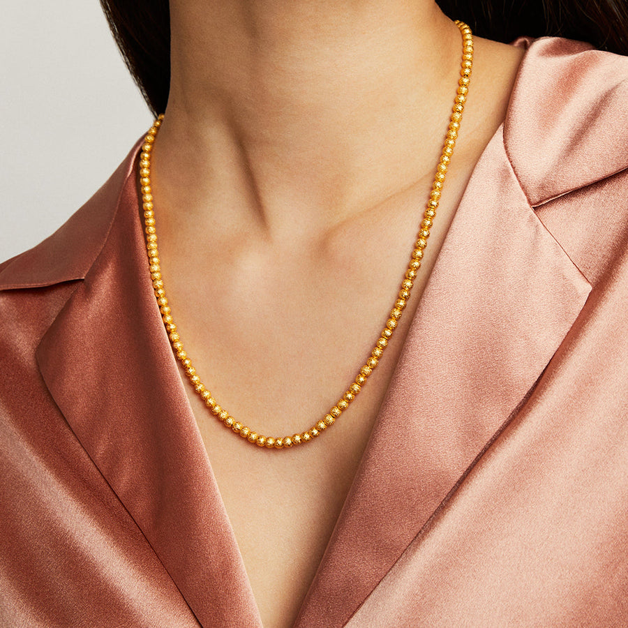 Signature Small Beaded Necklace