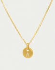 Pavé Initial Charm