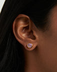 Signature Midi Knockout Studs - Lavender Haze