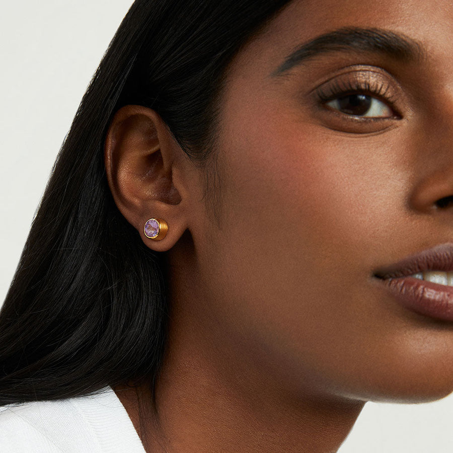 Signature Midi Knockout Studs - Lavender Haze