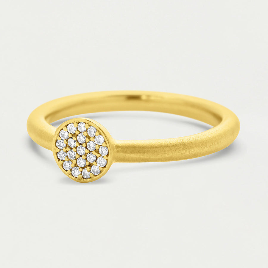 Signature Pave Knockout Ring
